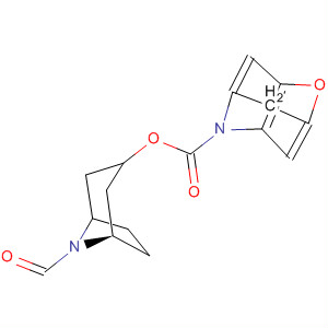2,5-Methano-4H-furo[3,2-b]pyrrole-4-carboxylic acid, hexahydro-,8-formyl-8-azabicyclo[3.2.1]oct-3-yl ester, endo- molecular structure