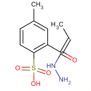 Benzenesulfonic acid, 4-methyl-, ethylidenemethylhydrazide molecular structure