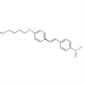 Benzene, 1-nitro-4-[2-[4-(pentyloxy)phenyl]ethenyl]-