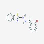 (6E)-6-{[2-(1,3-benzothiazol-2-yl)hydrazino]methylidene}cyclohexa-2,4-dien-1-one