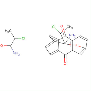 Propanamide,N,N'-(9,10-dihydro-9,10-dioxo-2,6-anthracenediyl)bis[2-chloro- molecular structure