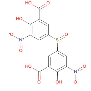Benzoic acid, 3,3'-sulfinylbis[6-hydroxy-5-nitro-