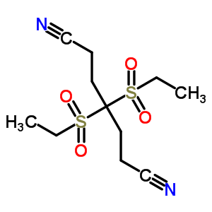 4,4-bis(ethylsulfonyl)heptanedinitrile