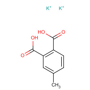 1,2-Benzenedicarboxylic acid, 4-methyl-, dipotassium salt molecular structure