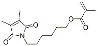 6-(2,3-dimethylmaleimido)hexyl methacrylate molecular structure