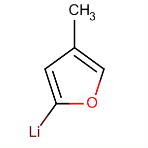 Lithium, (4-methyl-2-furanyl)- molecular structure