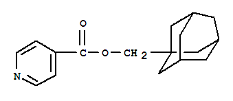 Isonicotinic acid, 1-adamantylmethyl ester