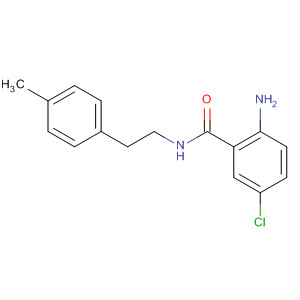 Benzamide, 2-amino-5-chloro-N-[2-(4-methylphenyl)ethyl]-