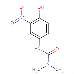 Urea, N'-(4-hydroxy-3-nitrophenyl)-N,N-dimethyl- molecular structure