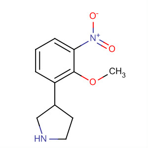 Pyrrolidine, 3-(2-methoxy-3-nitrophenyl)-