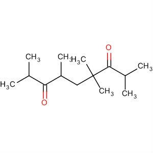 3,7-Nonanedione, 2,4,4,6,8-pentamethyl- molecular structure