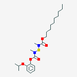 decyl 2-(1-methylethoxy)phenyl sulfanediylbis(methylcarbamate)
