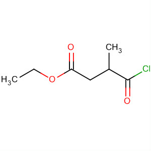 Butanoic acid, 4-chloro-3-methyl-4-oxo-, ethyl ester molecular structure