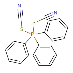 Phosphorane, triphenyldithiocyanato- molecular structure
