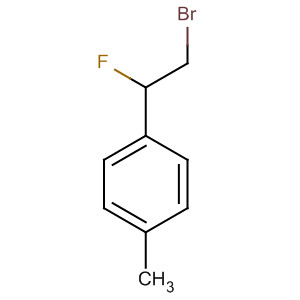 Benzene, 1-(2-bromo-1-fluoroethyl)-4-methyl-