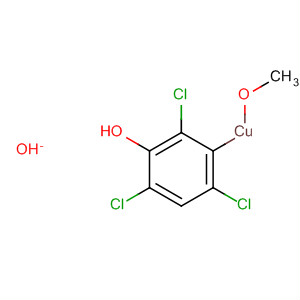 Copper, methoxy(2,4,6-trichlorophenolato)- molecular structure