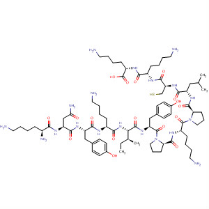 L-Lysine,L-lysyl-L-asparaginyl-L-tyrosyl-L-lysyl-L-isoleucyl-L-tyrosyl-L-prolyl-L-lysyl-L-prolyl-L-leucyl-L-cysteinyl-L-lysyl- molecular structure