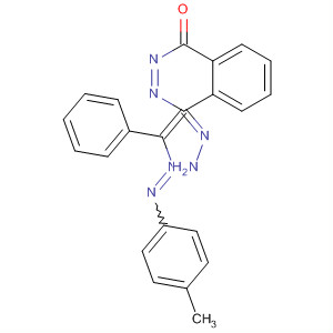 1(2H)-Phthalazinone, [[(4-methylphenyl)azo]phenylmethylene]hydrazone
