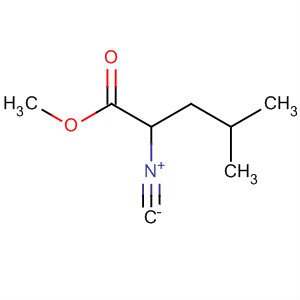 2-ISOCYANO-4-METHYLPENTANOIC ACID METHYL ESTER molecular structure