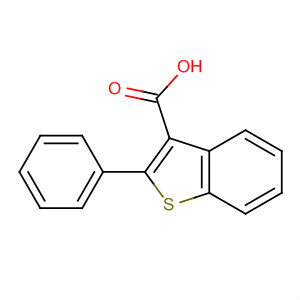 Benzo[b]thiophene-3-carboxylic acid, 2-phenyl- molecular structure