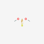 DIMETHOXY-SULFANYLIDENE-PHOSPHANIUM molecular structure