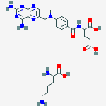 methotrexate-polylysine molecular structure