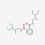 Bis(3-ethyl-2-methylpentyl) Benzene-1,2-dicarboxylate molecular structure