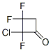 Cyclobutanone,  2-chloro-2,3,3-trifluoro- molecular structure