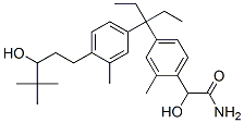 Benzeneacetamide,  4-[1-ethyl-1-[4-(3-hydroxy-4,4-dimethylpentyl)-3-methylphenyl]propyl]--alpha--hydroxy-2-methyl-
