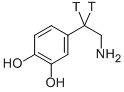 DIHYDROXYPHENYLETHYLAMINE, 3,4-[7-3H]- molecular structure