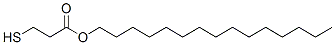 3-Mercaptopropanoic acid pentadecyl ester molecular structure
