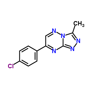 7-(4-chlorophenyl)-3-methyl[1,2,4]triazolo[4,3-b][1,2,4]triazine