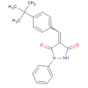 3,5-Pyrazolidinedione,4-[[4-(1,1-dimethylethyl)phenyl]methylene]-1-phenyl-