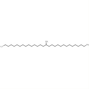 Triacontane, 15-methyl- molecular structure