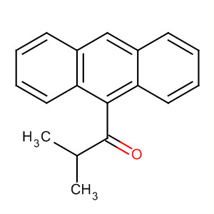 1-Propanone, 1-(9-anthracenyl)-2-methyl- molecular structure