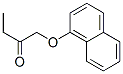 1-(1-Naphtyloxy)-2-butanone molecular structure
