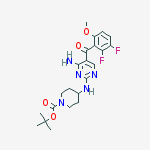 tert-butyl 4-(4-amino-5-(2,3-difluoro-6-methoxybenzoyl)pyrimidin-2-ylamino)piperidine-1-carboxylate