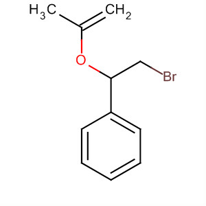 Benzene, [2-bromo-1-(2-propenyloxy)ethyl]- molecular structure