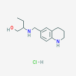 2-[(1,2,3,4-tetrahydroquinolin-6-ylmethyl)amino]butan-1-ol molecular structure