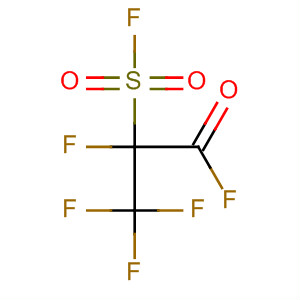 Propanoyl fluoride, 2,3,3,3-tetrafluoro-2-(fluorosulfonyl)- molecular structure