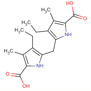 1H-Pyrrole-2-carboxylic acid, 5,5'-methylenebis[4-ethyl-3-methyl- molecular structure