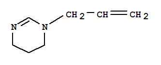 Pyrimidine,1,4,5,6-tetrahydro-1-(2-propen-1-yl)- molecular structure