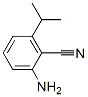 BENZONITRILE,2-AMINO-6-(ISOPROPYL)- molecular structure