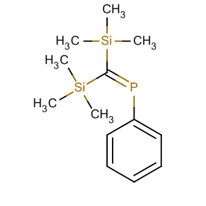 Phosphine, [bis(trimethylsilyl)methylene]phenyl- molecular structure