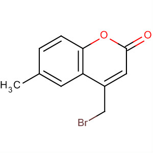 2H-1-Benzopyran-2-one, 4-(bromomethyl)-6-methyl- molecular structure