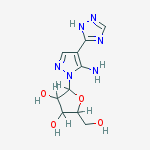 1-pentofuranosyl-4-(1H-1,2,4-triazol-5-yl)-1H-pyrazol-5-amine