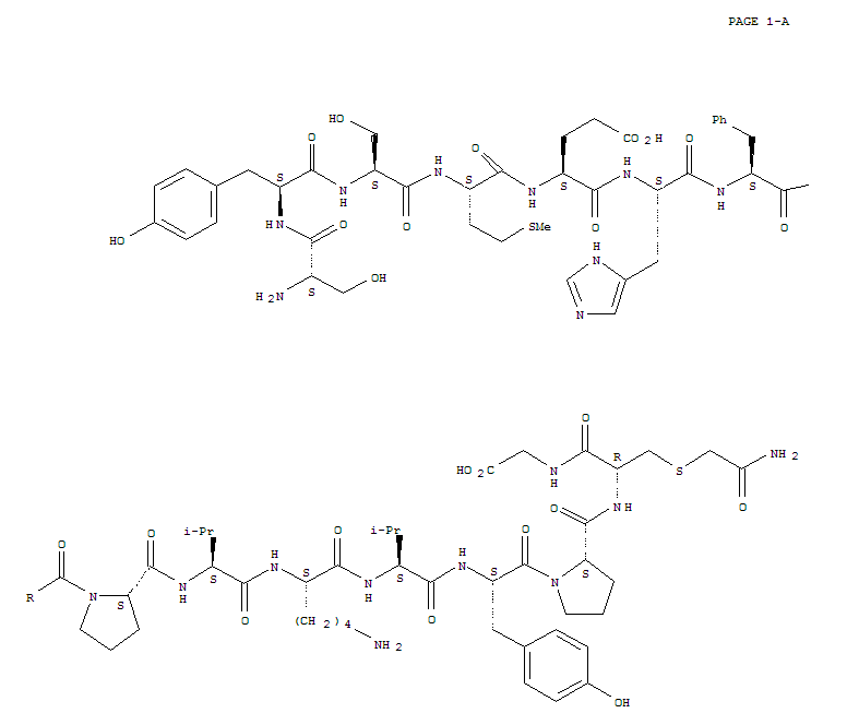 ACTH (1-26), Cys-carboxamidomethyl(25)- molecular structure