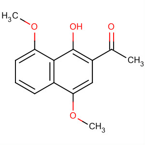 Ethanone, 1-(1-hydroxy-4,8-dimethoxy-2-naphthalenyl)-