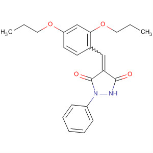 3,5-Pyrazolidinedione, 4-[(2,4-dipropoxyphenyl)methylene]-1-phenyl-