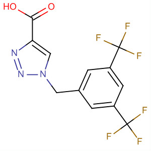 1H-1,2,3-Triazole-4-carboxylic acid,1-[[3,5-bis(trifluoromethyl)phenyl]methyl]-